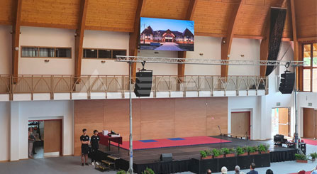 LEDFUL Handball & Church IF Series Indoor LED Video Wall