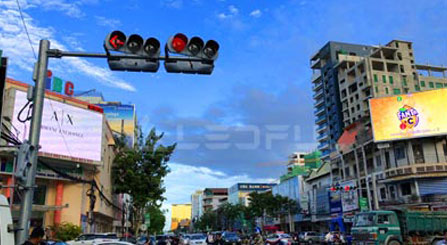 Cambodia Outdoor Videowall Advertising Display