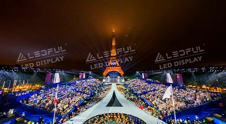 Paris Olympics kicks off with a splendid opening: LED screens weave a visual dream on the banks of the Seine